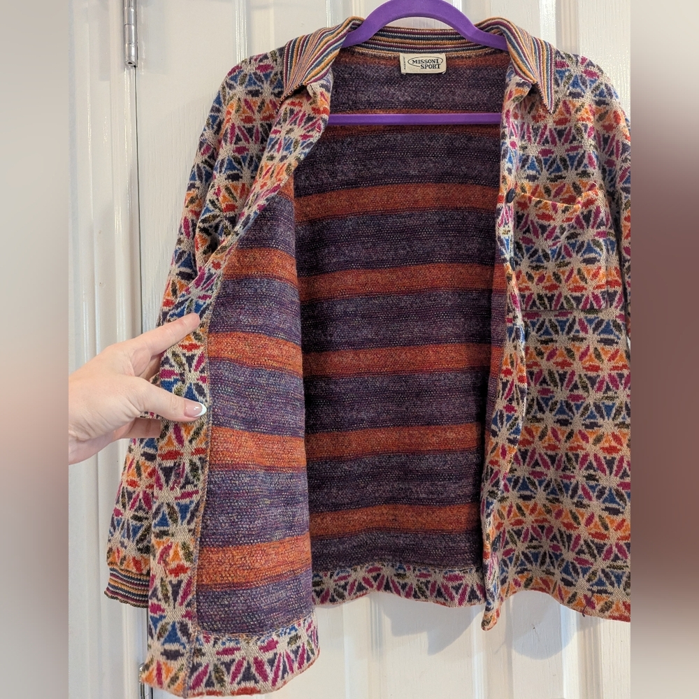 Vintage Missoni Sport Cardigan - Picture 7 of 10